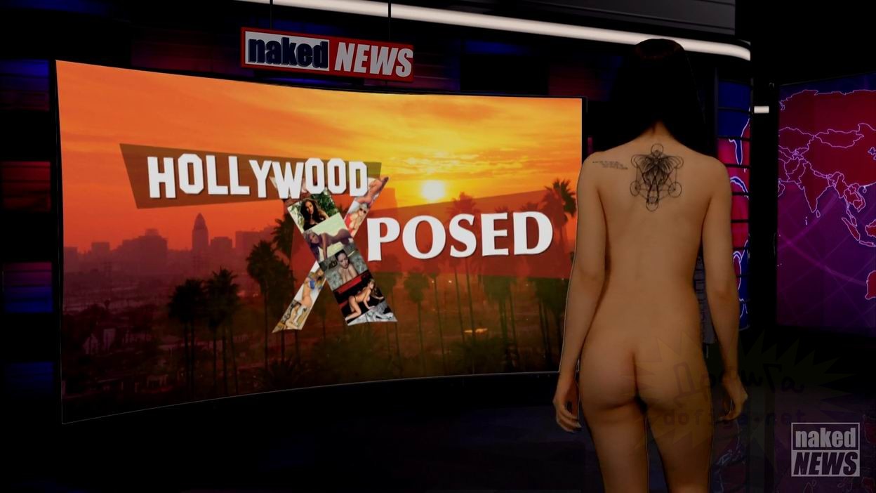 全裸になってニュースを伝えれる海外の番組エロすぎワロタ。(画像大量)・40枚目