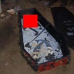 【黒魔術】ガーナの駅に放置された棺からとんでもないモノが発見される・・・・・(画像)
