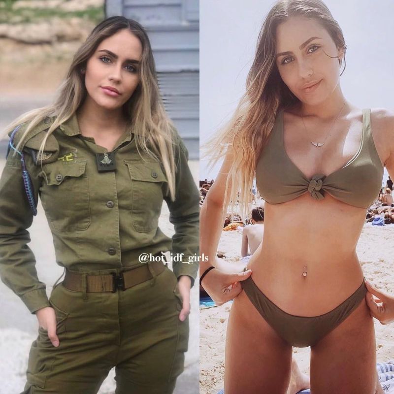 【エロ兵士】美しすぎるイスラエル軍女性兵士の軍服比較画像、ぜひ捕虜にして欲しいな！！(画像)・4枚目