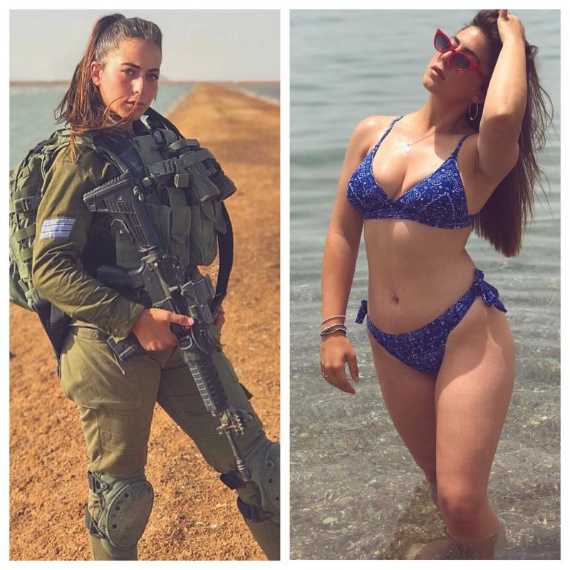 【エロ兵士】美しすぎるイスラエル軍女性兵士の軍服比較画像、ぜひ捕虜にして欲しいな！！(画像)・7枚目