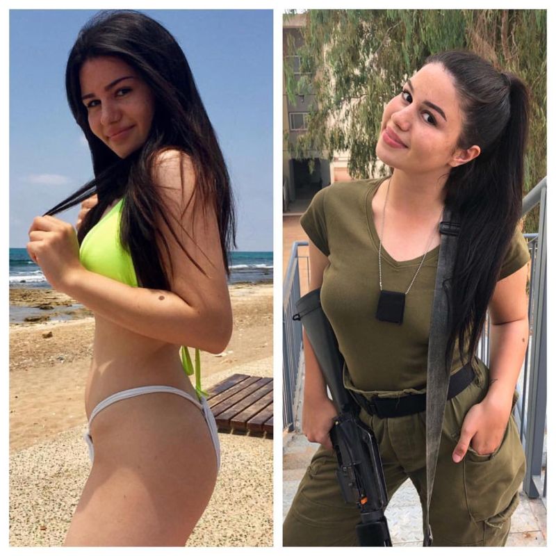 【エロ兵士】美しすぎるイスラエル軍女性兵士の軍服比較画像、ぜひ捕虜にして欲しいな！！(画像)・17枚目